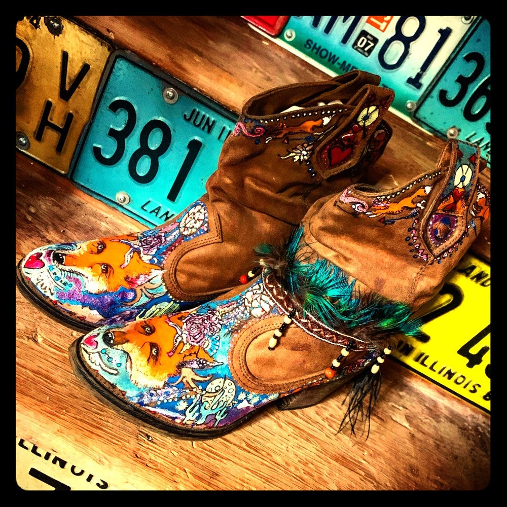 Follow Your Arrow boots